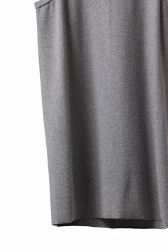 画像をギャラリービューアに読み込む, N/07 MINIMAL TANK TOP / SUPER STRETCH BARE TELECO (HEATHER GREY)