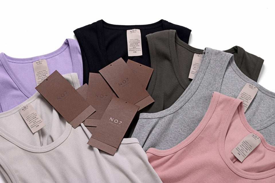 画像をギャラリービューアに読み込む, N/07 MINIMAL TANK TOP / SUPER STRETCH BARE TELECO (HEATHER GREY)