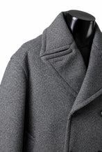 画像をギャラリービューアに読み込む, TARO HORIUCHI / th products Marine Over Coat / active setter tweed knit (gray)