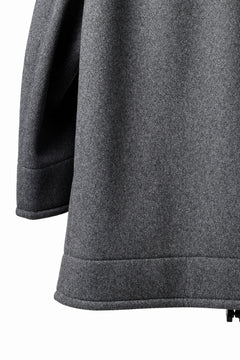 画像をギャラリービューアに読み込む, TARO HORIUCHI / th products Marine Over Coat / active setter tweed knit (gray)