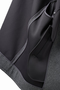 画像をギャラリービューアに読み込む, TARO HORIUCHI / th products Marine Over Coat / active setter tweed knit (gray)