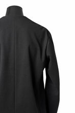 画像をギャラリービューアに読み込む, TARO HORIUCHI / th products Collarless Jacket / active setter tweed knit (black)