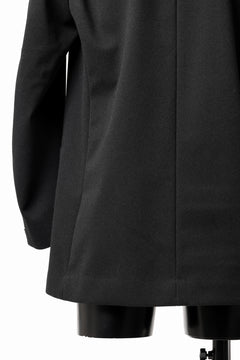 画像をギャラリービューアに読み込む, TARO HORIUCHI / th products Collarless Jacket / active setter tweed knit (black)