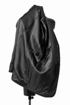 画像をギャラリービューアに読み込む, TARO HORIUCHI / th products Collarless Jacket / active setter tweed knit (black)