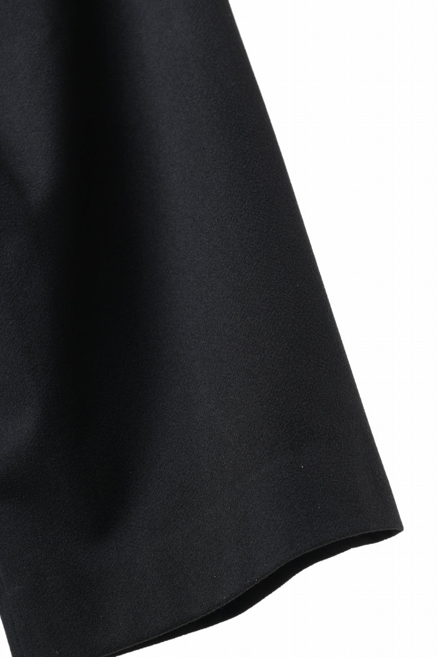 画像をギャラリービューアに読み込む, TARO HORIUCHI / th products Wide 5 Pocket Pants / active setter tweed knit (black)