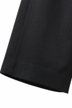 画像をギャラリービューアに読み込む, TARO HORIUCHI / th products Wide 5 Pocket Pants / active setter tweed knit (black)