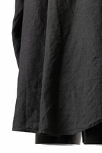 画像をギャラリービューアに読み込む, COLINA GRANPA SHIRT / NATURAL DYED LINEN POPLIN (LOGWOOD)