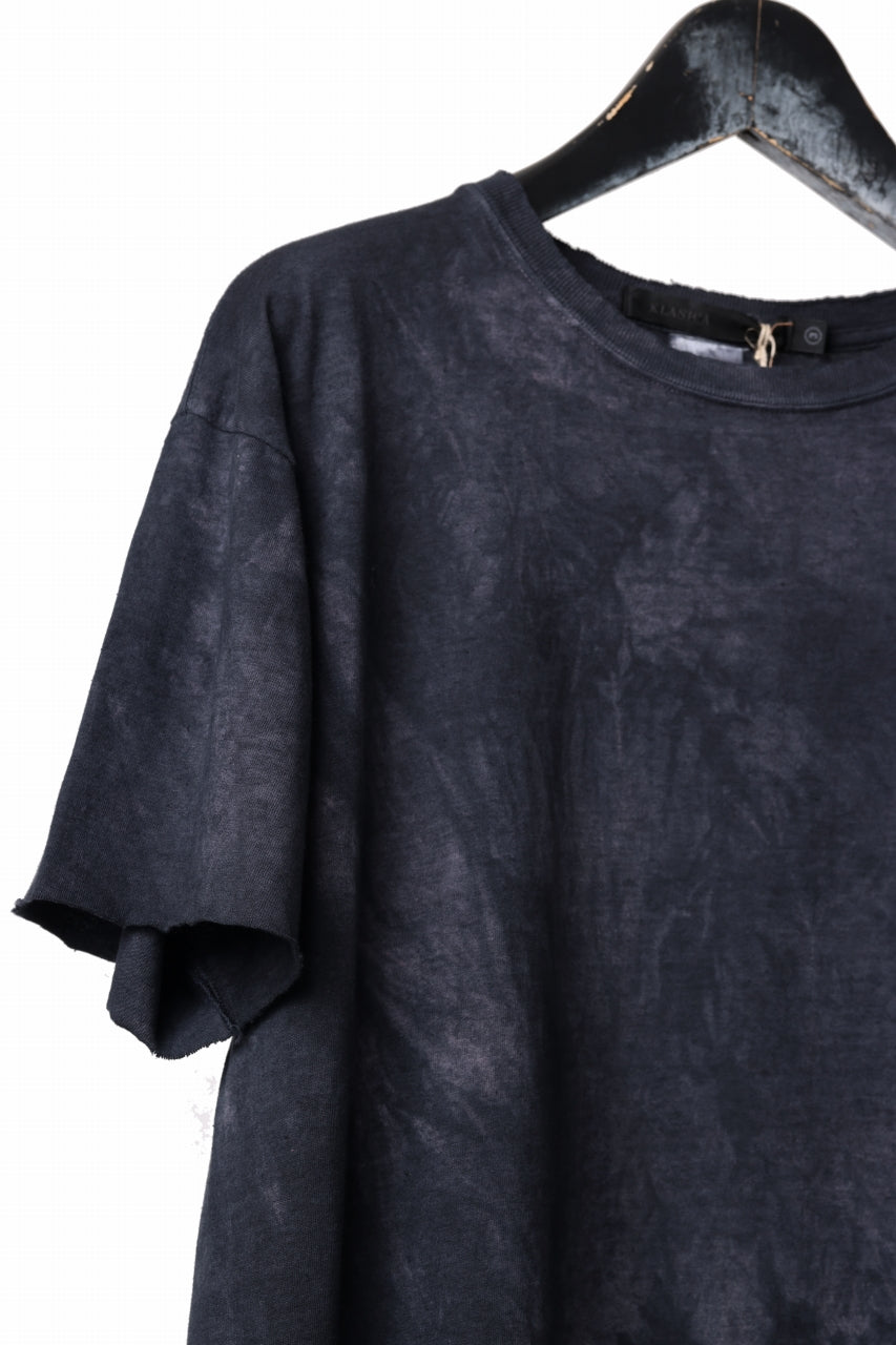 Load image into Gallery viewer, KLASICA HAZE LOOSE FIT HAND DYED TEE (FADE GREIGE #1)