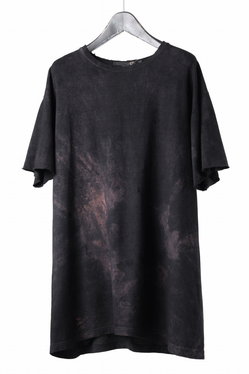 Load image into Gallery viewer, KLASICA HAZE LOOSE FIT HAND DYED TEE (FADE GREIGE #2)
