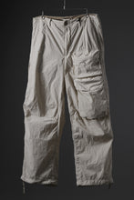 画像をギャラリービューアに読み込む, Ten c CARGO TROUSERS / GARMENT DYED LIGHT NYLON TACTEL MID LAYER (BEIGE)