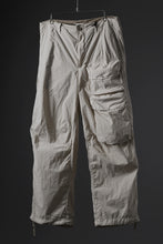 画像をギャラリービューアに読み込む, Ten c CARGO TROUSERS / GARMENT DYED LIGHT NYLON TACTEL MID LAYER (BEIGE)