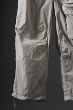 画像をギャラリービューアに読み込む, Ten c CARGO TROUSERS / GARMENT DYED LIGHT NYLON TACTEL MID LAYER (BEIGE)