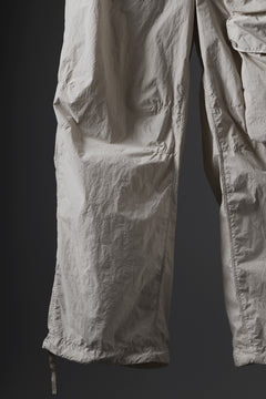 画像をギャラリービューアに読み込む, Ten c CARGO TROUSERS / GARMENT DYED LIGHT NYLON TACTEL MID LAYER (BEIGE)
