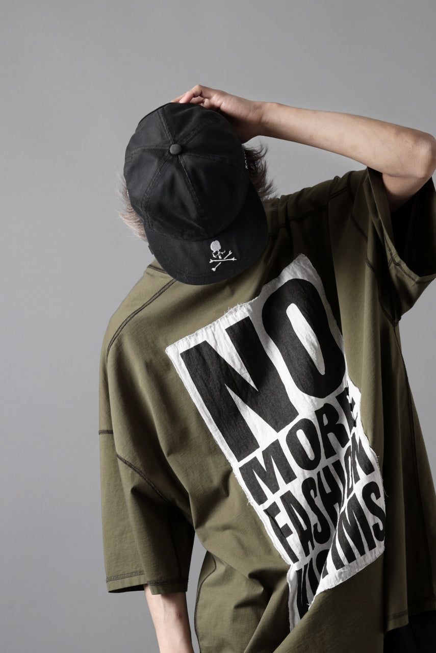 画像をギャラリービューアに読み込む, MASTERMIND WORLD x KATHARINE HAMNETT VINTAGE WASHED ORGANIC COTTON CAP (BLACK)