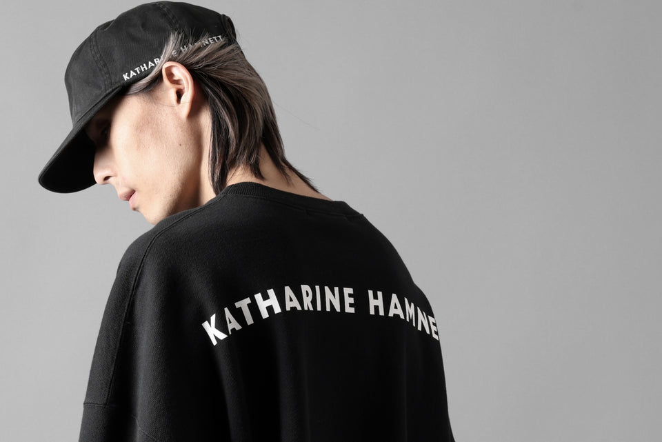 画像をギャラリービューアに読み込む, MASTERMIND WORLD x KATHARINE HAMNETT VINTAGE WASHED ORGANIC COTTON CAP (BLACK)