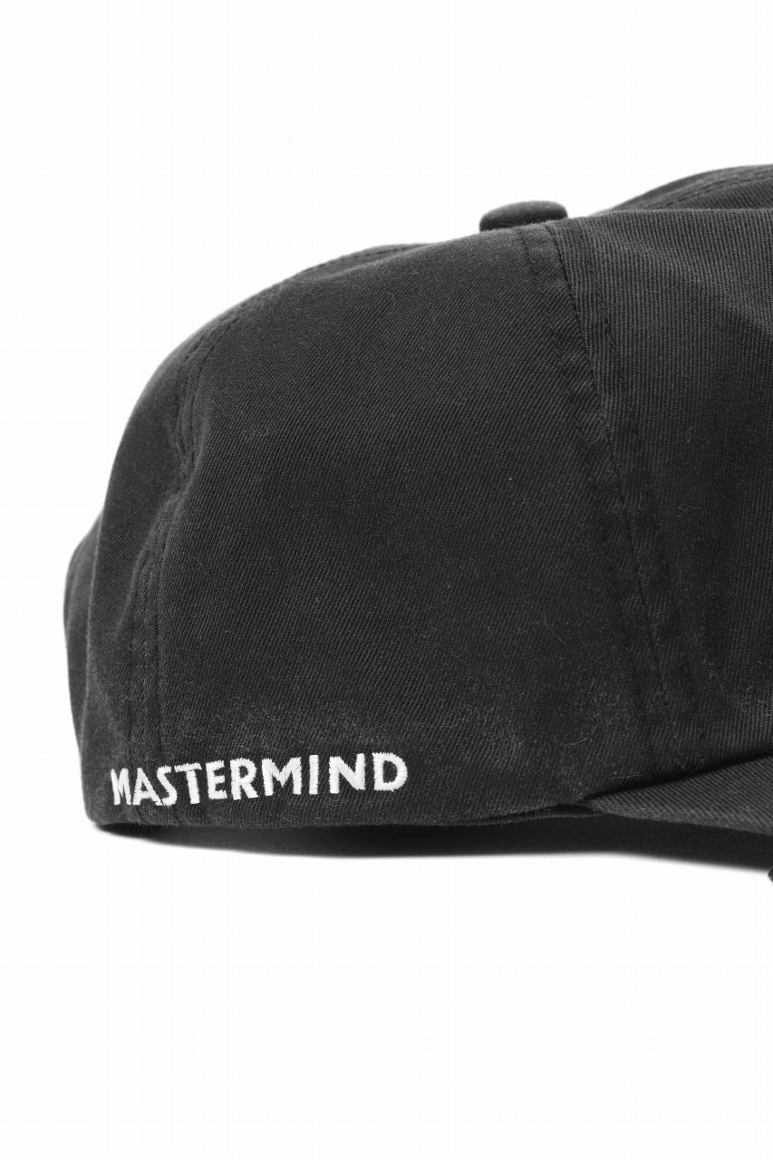 画像をギャラリービューアに読み込む, MASTERMIND WORLD x KATHARINE HAMNETT VINTAGE WASHED ORGANIC COTTON CAP (BLACK)