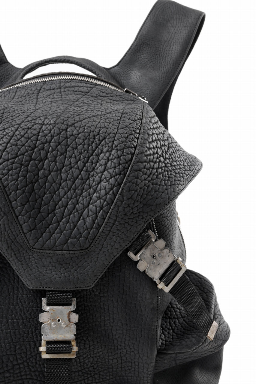 画像をギャラリービューアに読み込む, ierib Addiction Rucksack / Rough Bull Leather (BLACK)