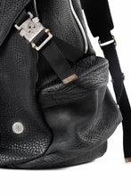 画像をギャラリービューアに読み込む, ierib Addiction Rucksack / Rough Bull Leather (BLACK)