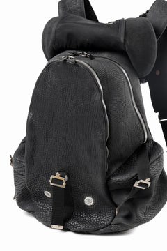 画像をギャラリービューアに読み込む, ierib Addiction Rucksack / Rough Bull Leather (BLACK)