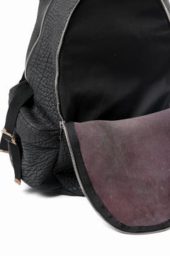 画像をギャラリービューアに読み込む, ierib Addiction Rucksack / Rough Bull Leather (BLACK)