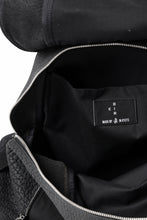 画像をギャラリービューアに読み込む, ierib Addiction Rucksack / Rough Bull Leather (BLACK)