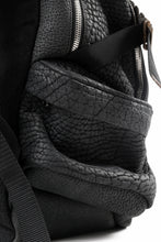 画像をギャラリービューアに読み込む, ierib Addiction Rucksack / Rough Bull Leather (BLACK)