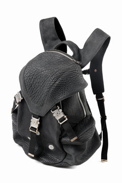 画像をギャラリービューアに読み込む, ierib Addiction Rucksack / Rough Bull Leather (BLACK)