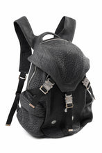 画像をギャラリービューアに読み込む, ierib Addiction Rucksack / Rough Bull Leather (BLACK)