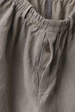 画像をギャラリービューアに読み込む, YUTA MATSUOKA dirts tapered trousers / no.14 linen canvas (ecru)