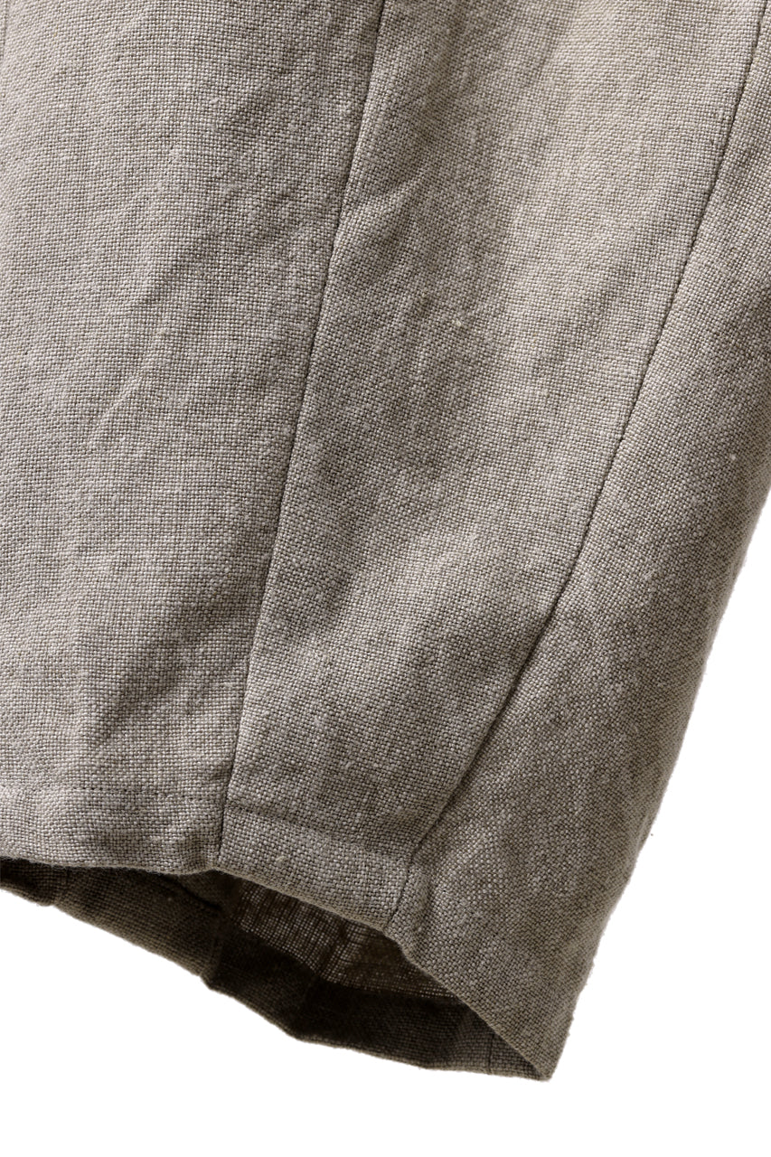 画像をギャラリービューアに読み込む, YUTA MATSUOKA dirts tapered trousers / no.14 linen canvas (ecru)