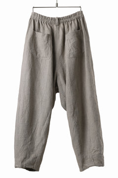 画像をギャラリービューアに読み込む, YUTA MATSUOKA dirts tapered trousers / no.14 linen canvas (ecru)