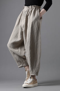 画像をギャラリービューアに読み込む, YUTA MATSUOKA dirts tapered trousers / no.14 linen canvas (ecru)