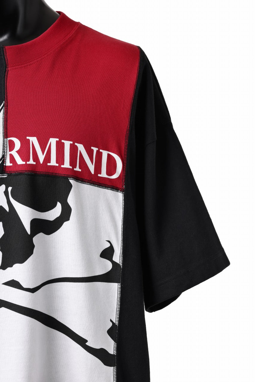 Load image into Gallery viewer, mastermind JAPAN x CHANGES exclusive ReBUILD T-SHIRT / CH-BODY (BLACK #25)