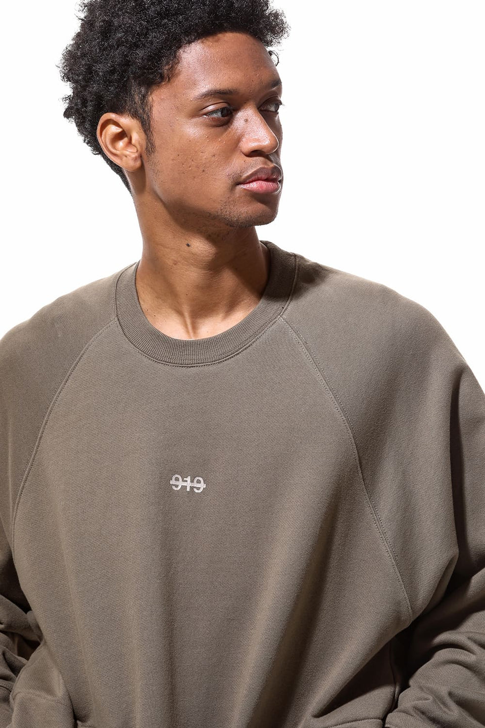 画像をギャラリービューアに読み込む, A.F ARTEFACT RAGLAN SWEAT TOP / PRINT BACK LOGO (BEIGE)