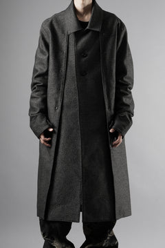 画像をギャラリービューアに読み込む, OPPOSE DUALITY MAC COAT / COTTON HEATHER CORD (GRAY)