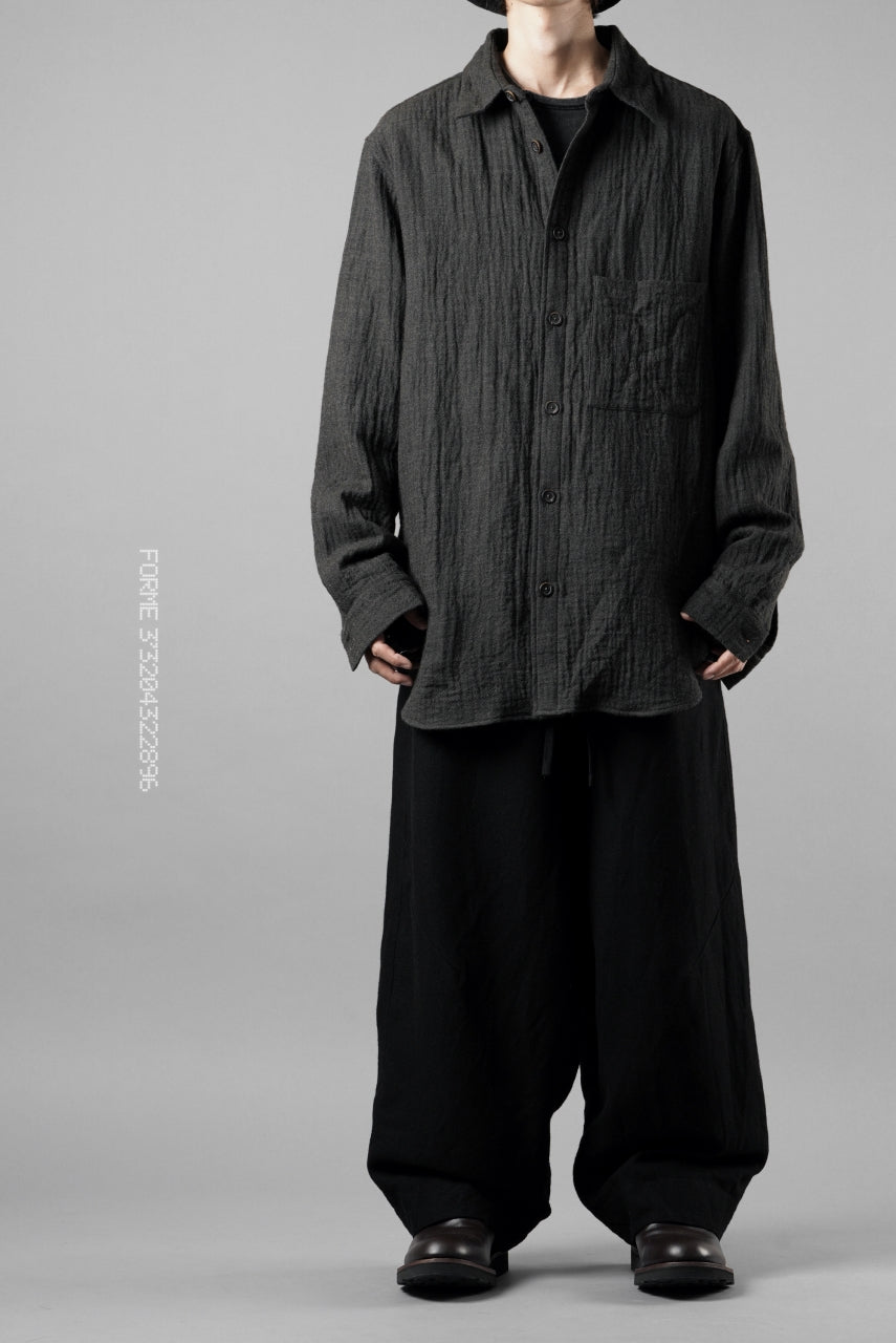 画像をギャラリービューアに読み込む, forme d'expression Relaxed Shirt / B35M (Loden)