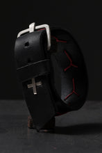 画像をギャラリービューアに読み込む, m.a+ cross stitched med wrist band / A-F8E1/GR 3,0 (BLACK)