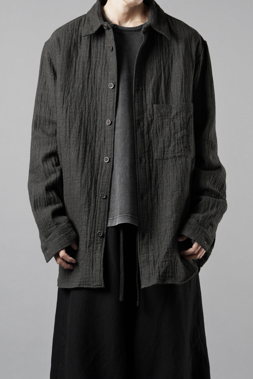 画像をギャラリービューアに読み込む, forme d'expression Relaxed Shirt / B35M (Loden)