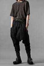 画像をギャラリービューアに読み込む, m.a+ 2 vertical pocket elastic waist sarrouel / PU521 CVPS (BLACK)