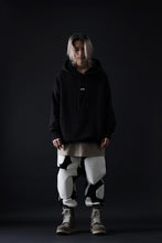 画像をギャラリービューアに読み込む, A.F ARTEFACT POLKA PATTERN SWEAT SAROUEL PANTS (BLACK)