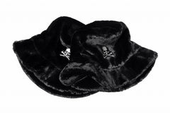 画像をギャラリービューアに読み込む, mastermind WORLD BUCKET HAT / FAUX FIR (BLACK)