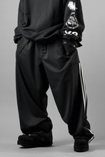 画像をギャラリービューアに読み込む, Y-3 Yohji Yamamoto REFINED WOOL STRAIGHT PANTS (BLACK)