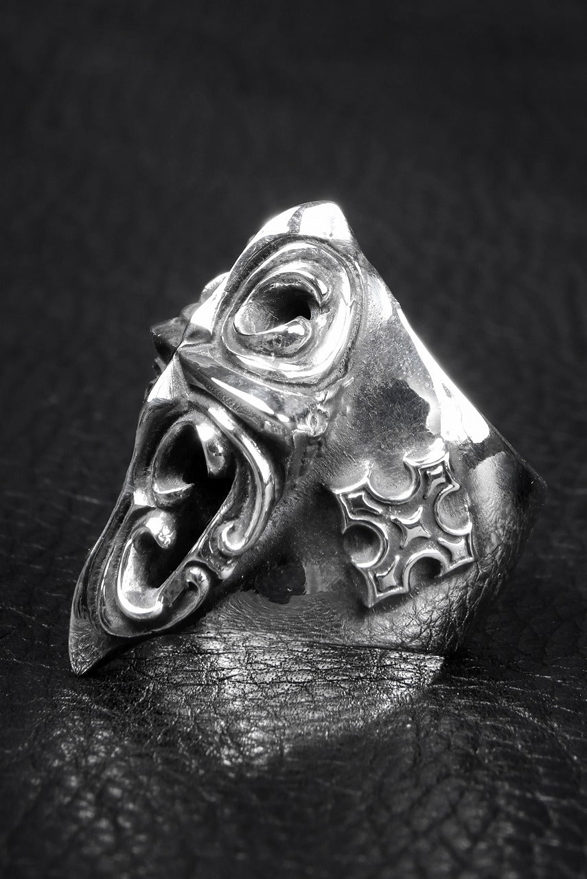 画像をギャラリービューアに読み込む, 【一部サイズ最短出荷可能】Loud Style Design - GET IN THE RING - DIABOLUS - "LGR-005" SILVER RING