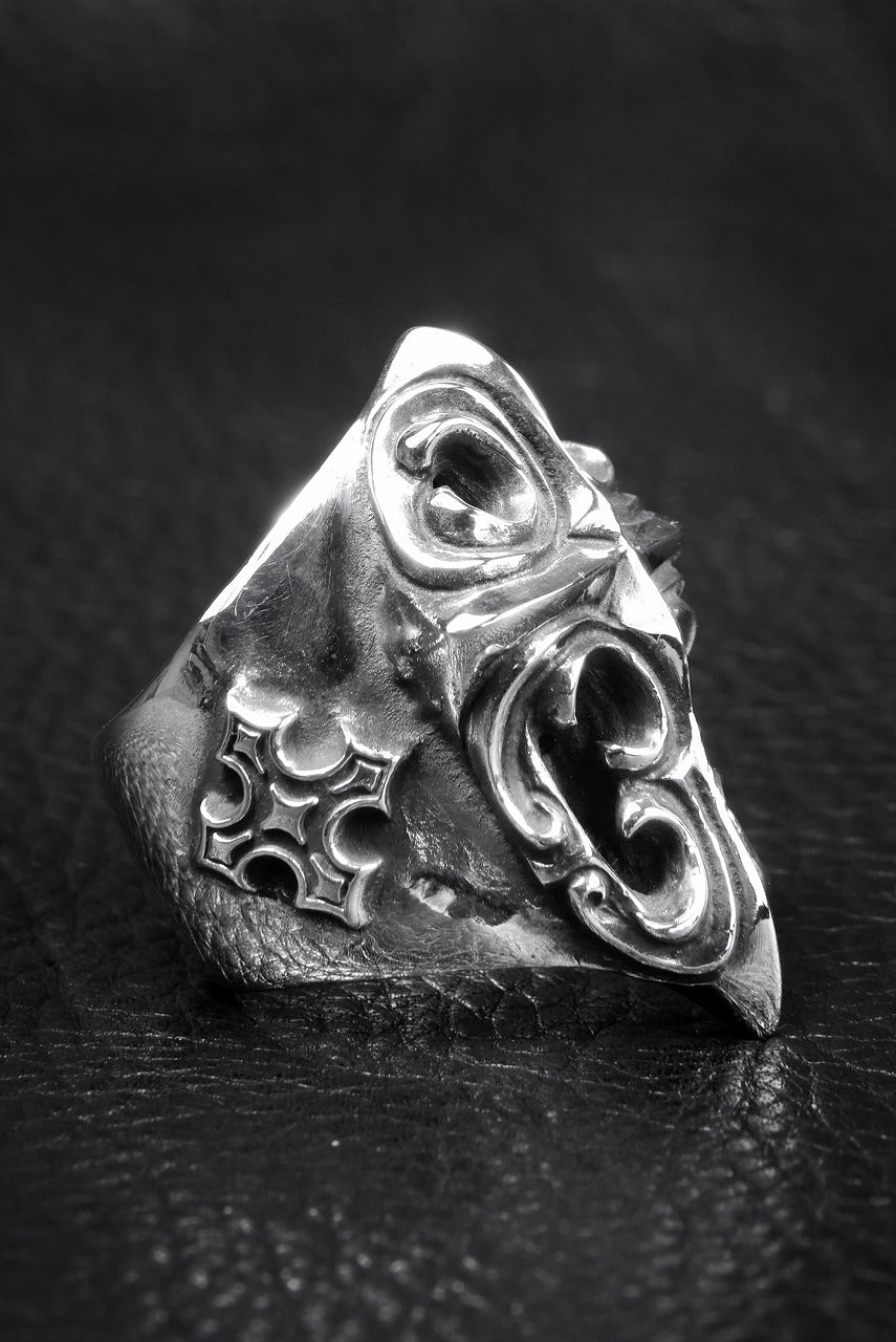 画像をギャラリービューアに読み込む, 【一部サイズ最短出荷可能】Loud Style Design - GET IN THE RING - DIABOLUS - "LGR-005" SILVER RING