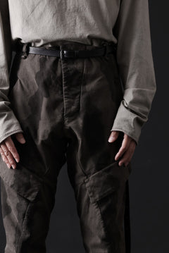 画像をギャラリービューアに読み込む, masnada BAGGY CARGO PANTS / STRETCH MICRO RIP COTTON (CAMO DUST)