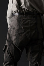 画像をギャラリービューアに読み込む, masnada BAGGY CARGO PANTS / STRETCH MICRO RIP COTTON (CAMO DUST)