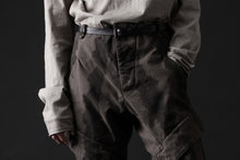 画像をギャラリービューアに読み込む, masnada BAGGY CARGO PANTS / STRETCH MICRO RIP COTTON (CAMO DUST)