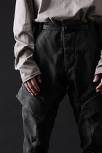 画像をギャラリービューアに読み込む, masnada BAGGY CARGO PANTS / STRETCH MICRO RIP COTTON (CAMO LEGION)