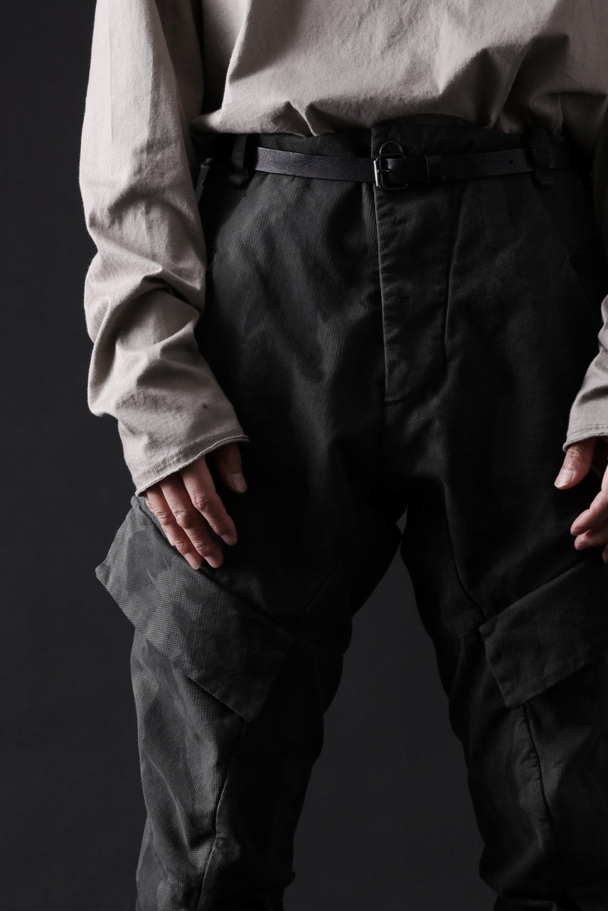 画像をギャラリービューアに読み込む, masnada BAGGY CARGO PANTS / STRETCH MICRO RIP COTTON (CAMO LEGION)