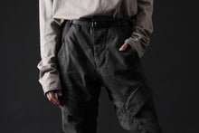 画像をギャラリービューアに読み込む, masnada BAGGY CARGO PANTS / STRETCH MICRO RIP COTTON (CAMO LEGION)